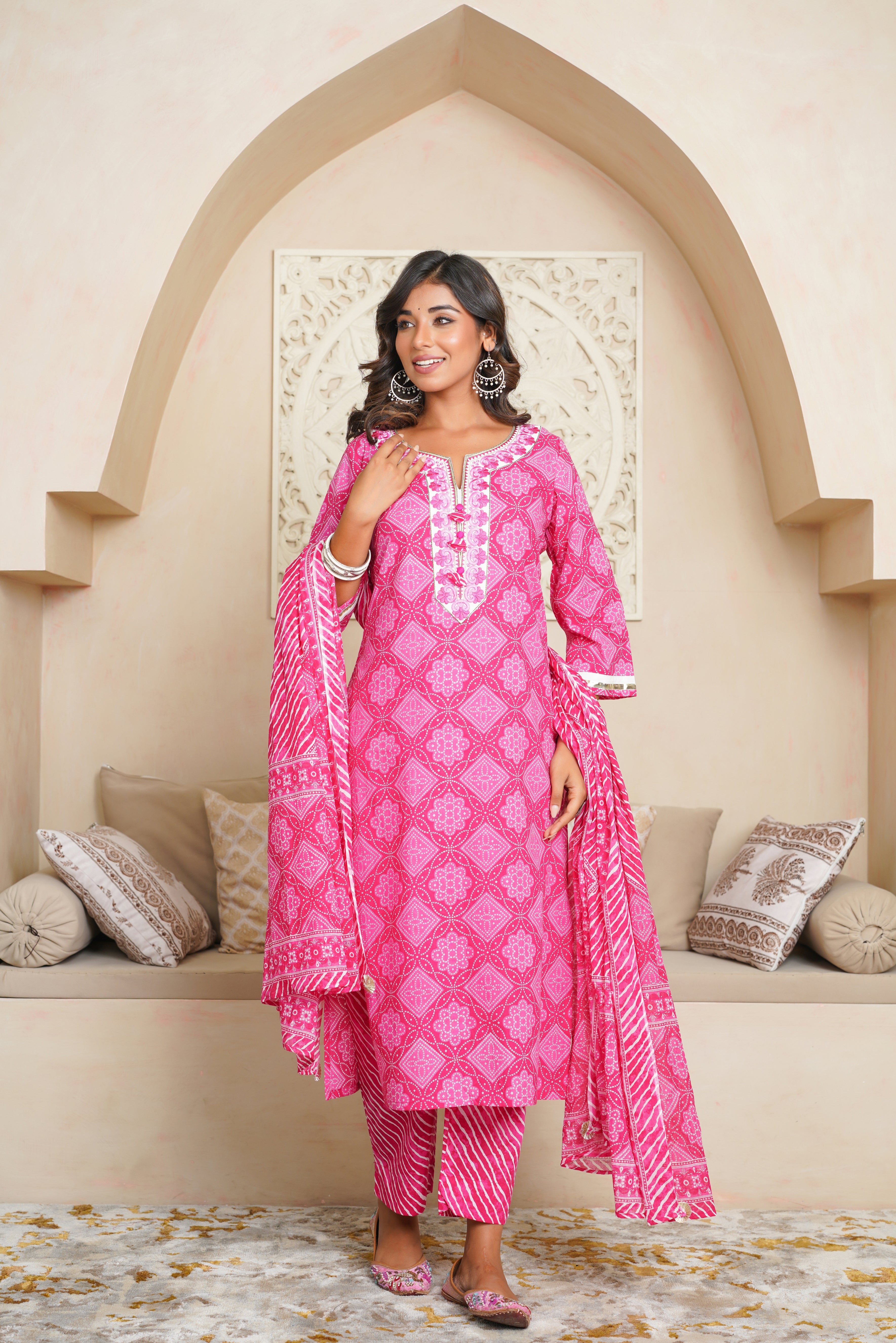 Rani Bhandej Cotton Suit Set