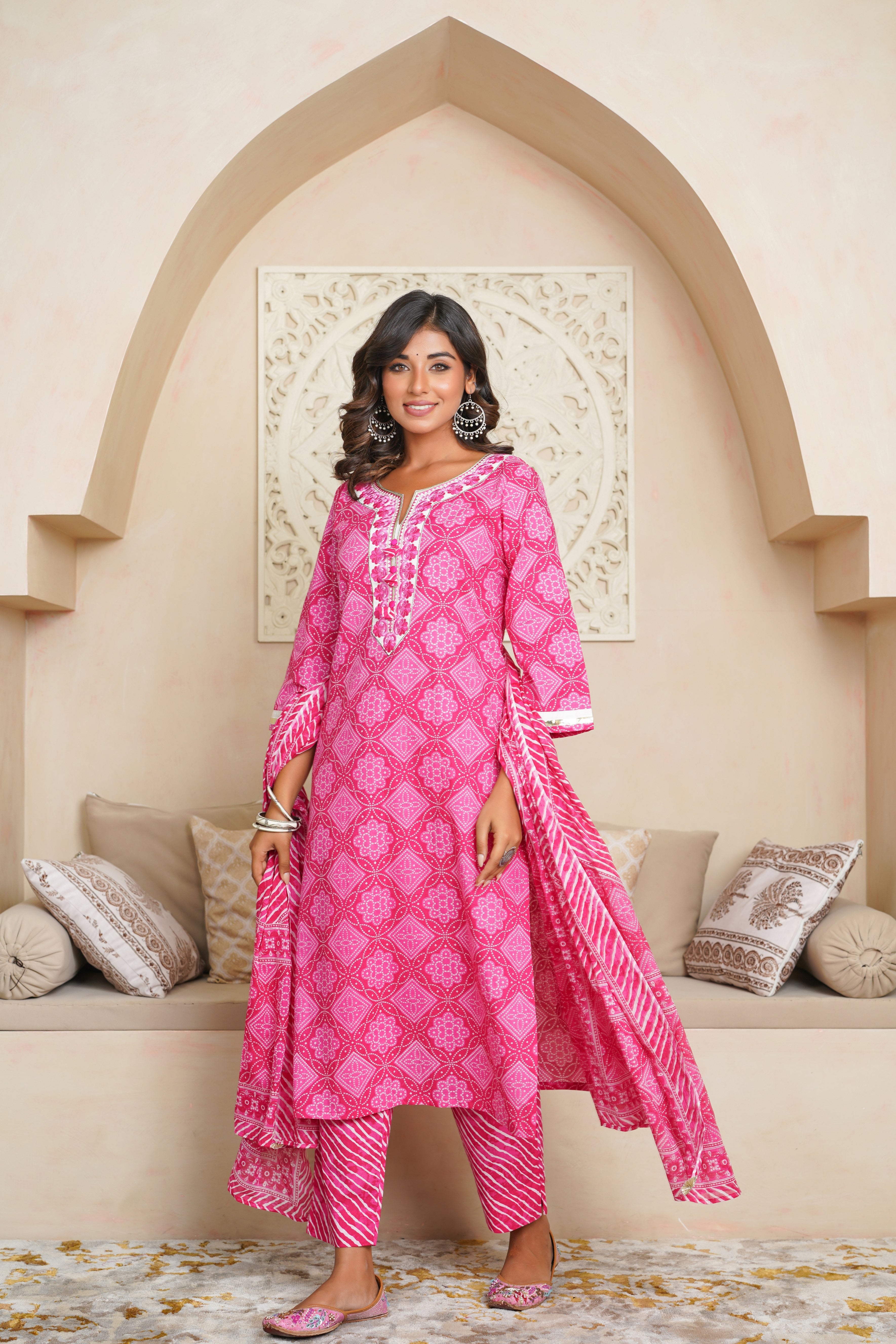 Rani Bhandej Cotton Suit Set