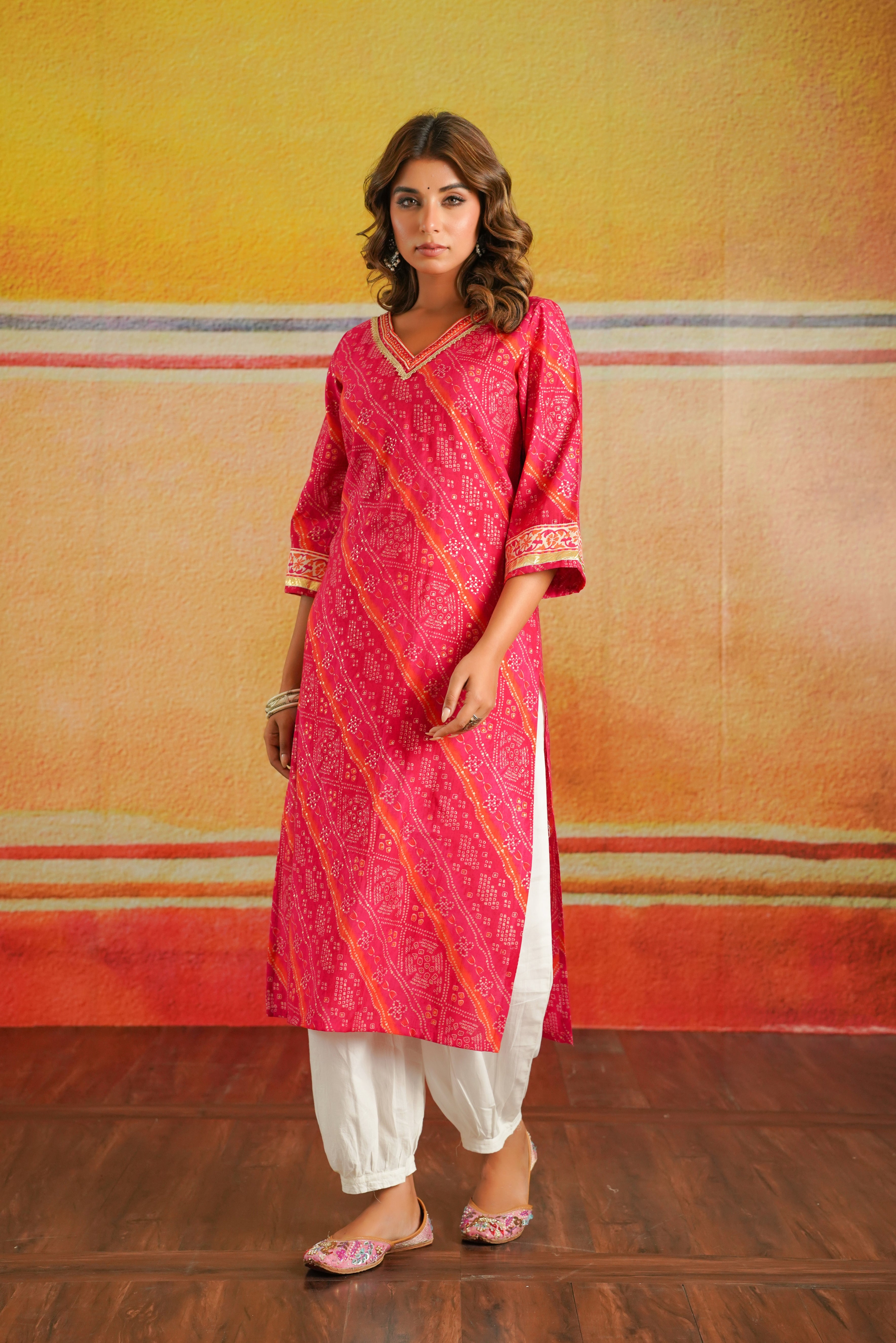 Rani Bhandej Printed Modal Kurta