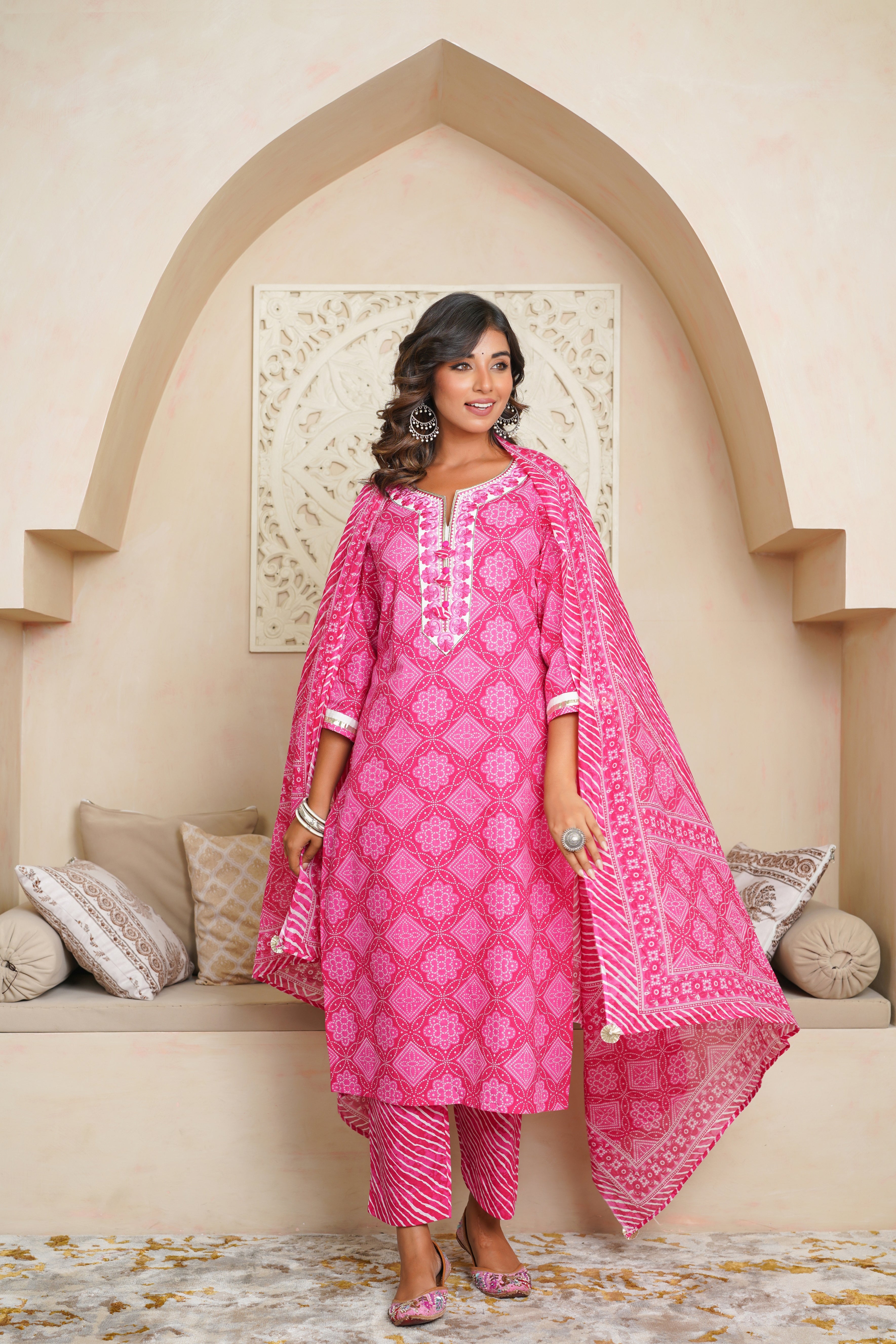 Rani Bhandej Cotton Suit Set