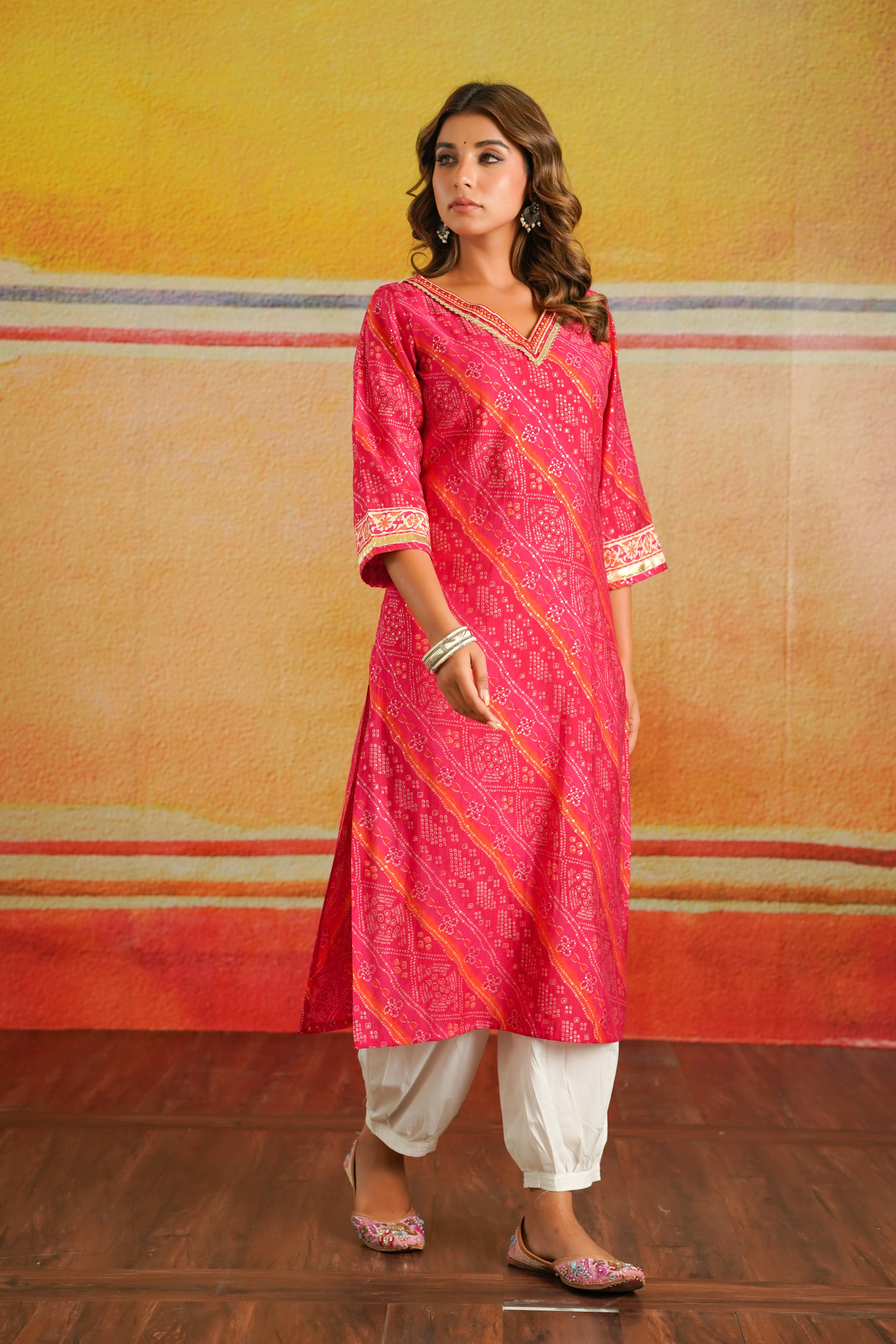 Rani Bhandej Printed Modal Kurta