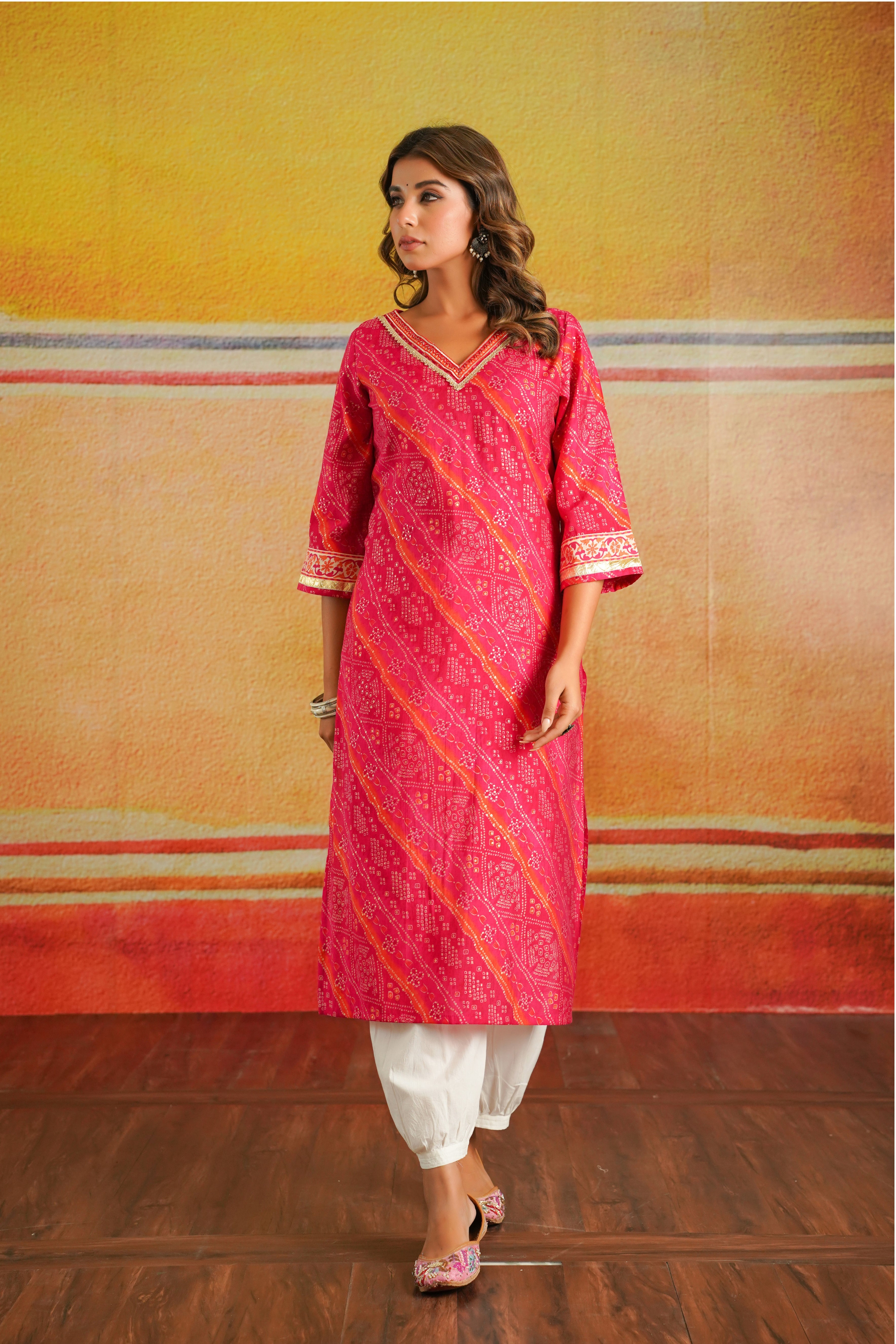 Rani Bhandej Printed Modal Kurta