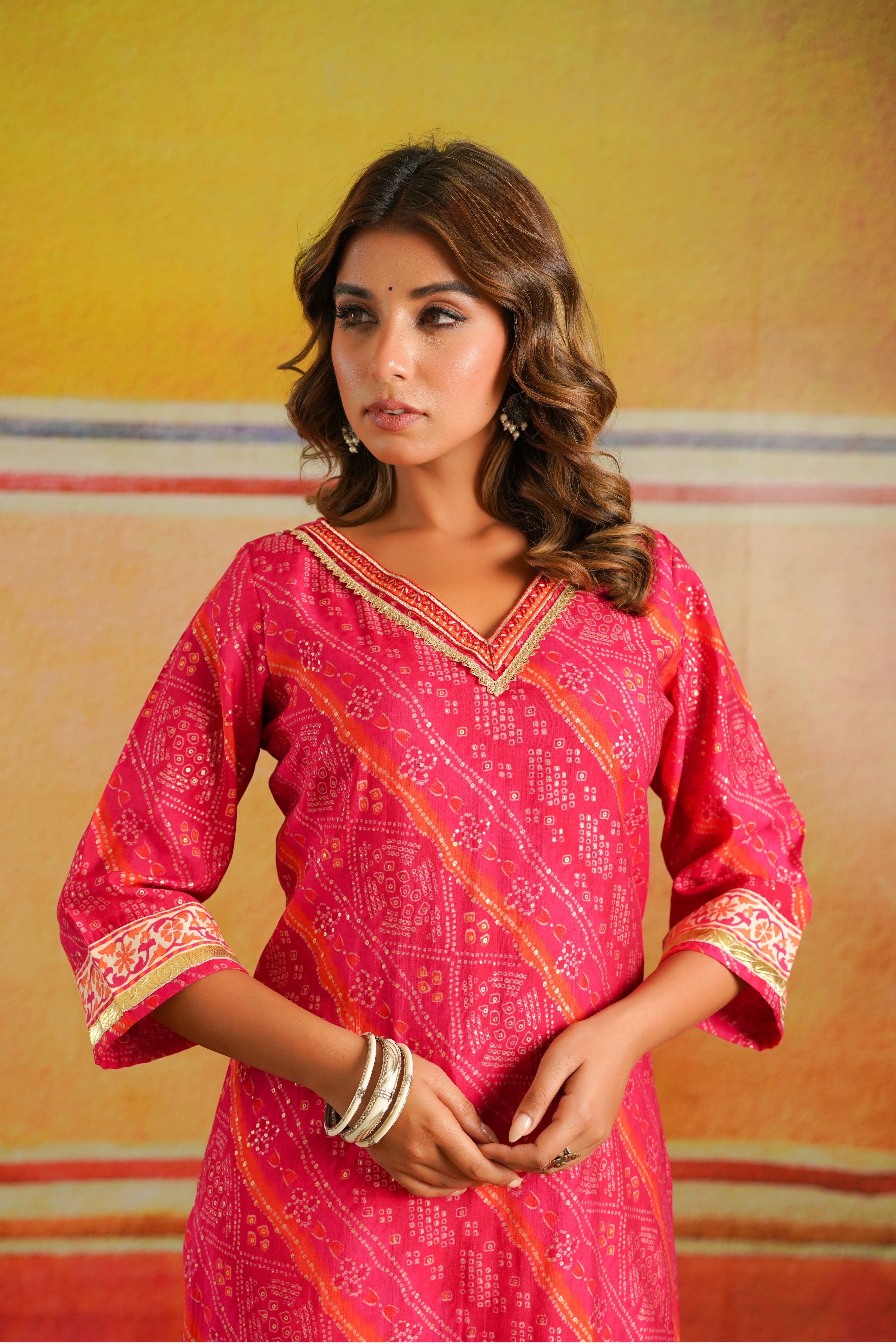 Rani Bhandej Printed Modal Kurta