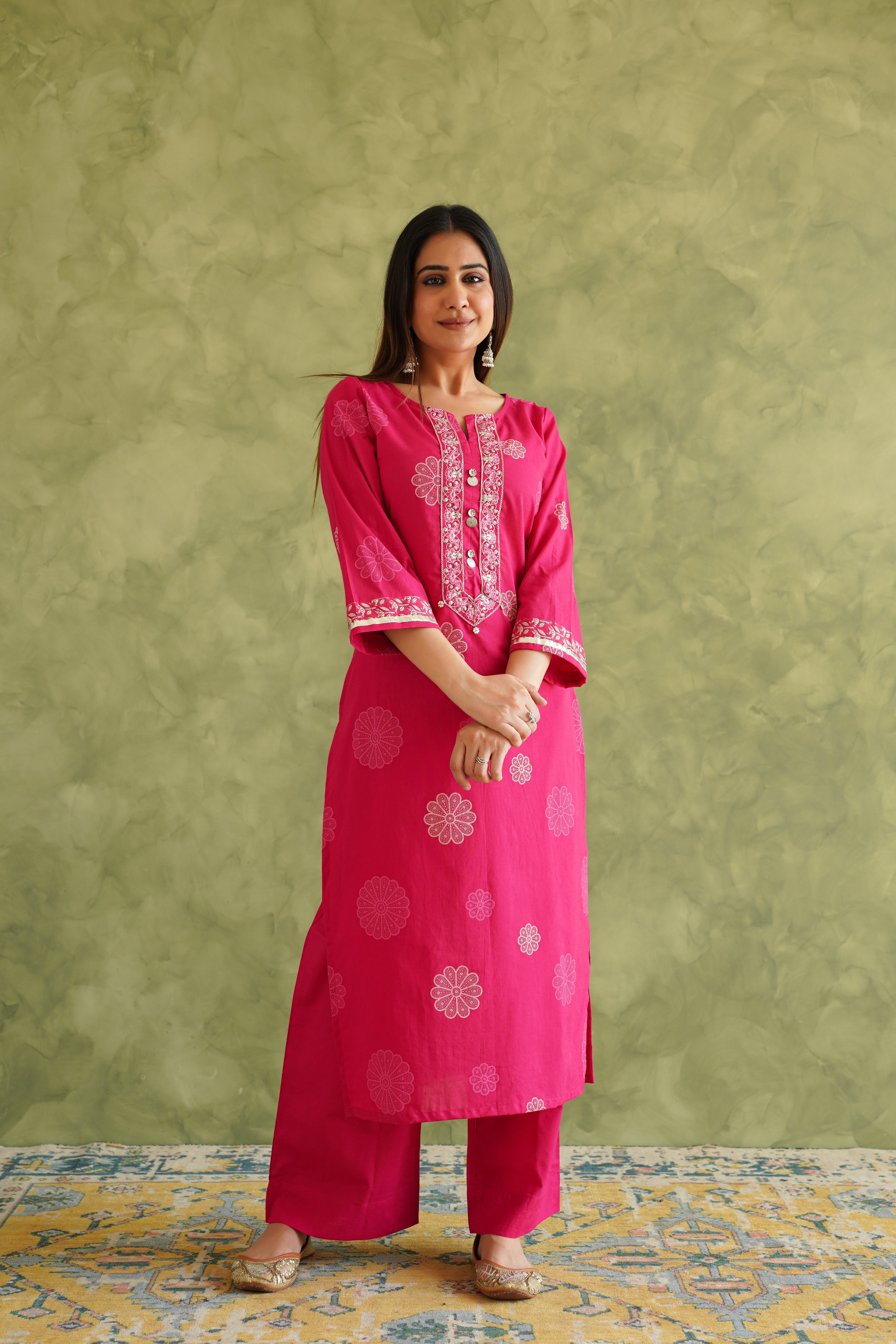 Rani  Floral Printed Suit Set