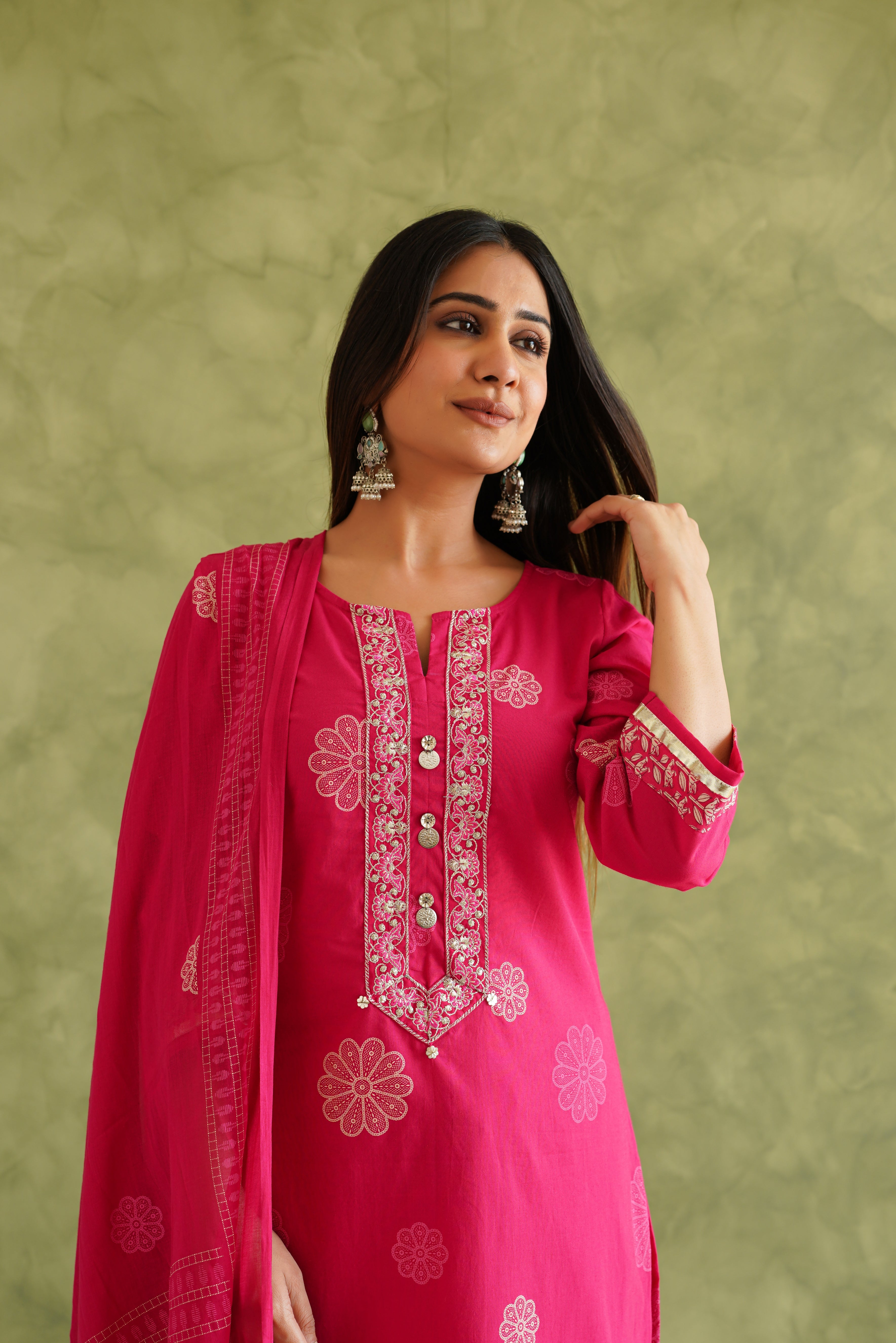 Rani  Floral Printed Suit Set