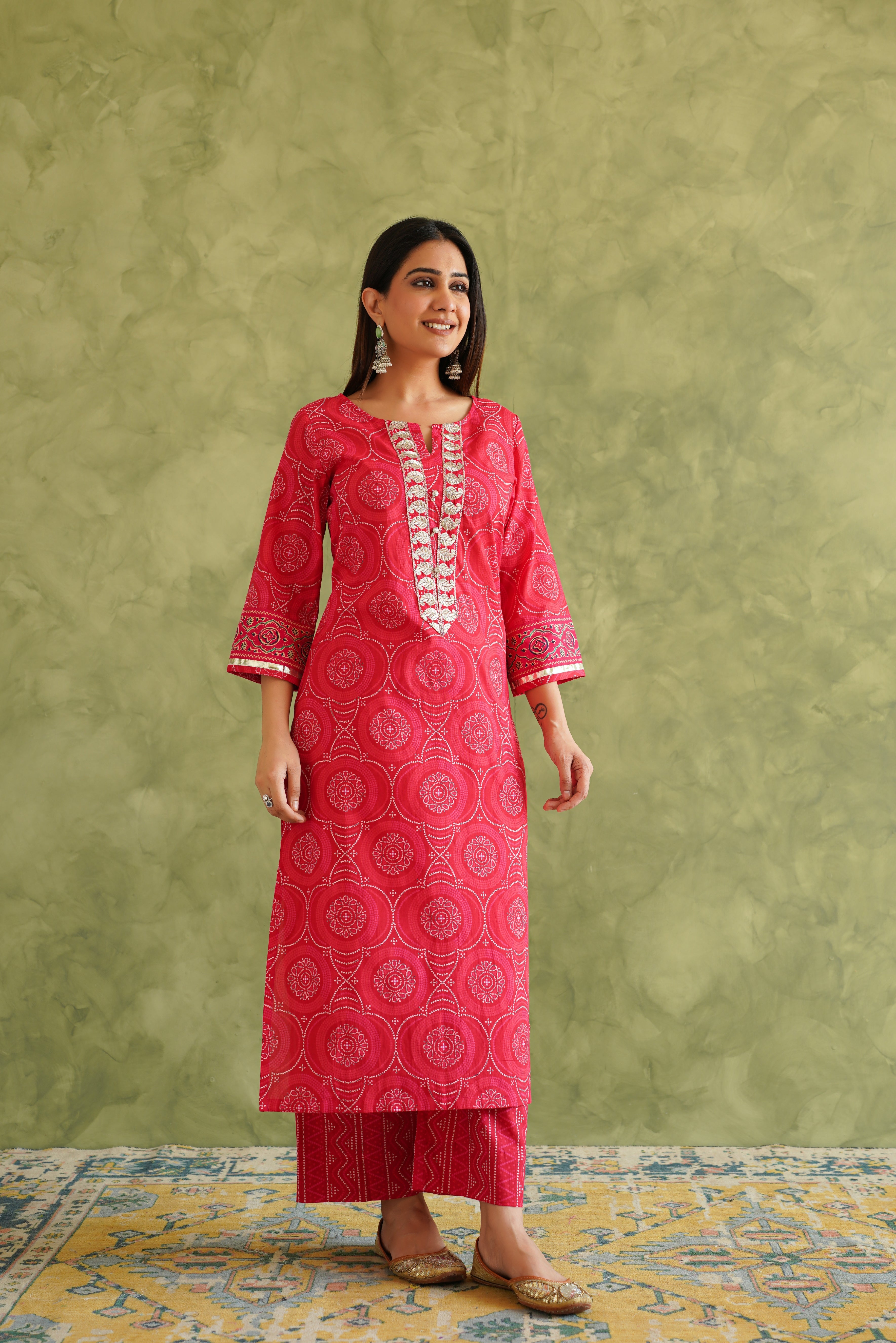 Rani Bhandej Printed Suit Set