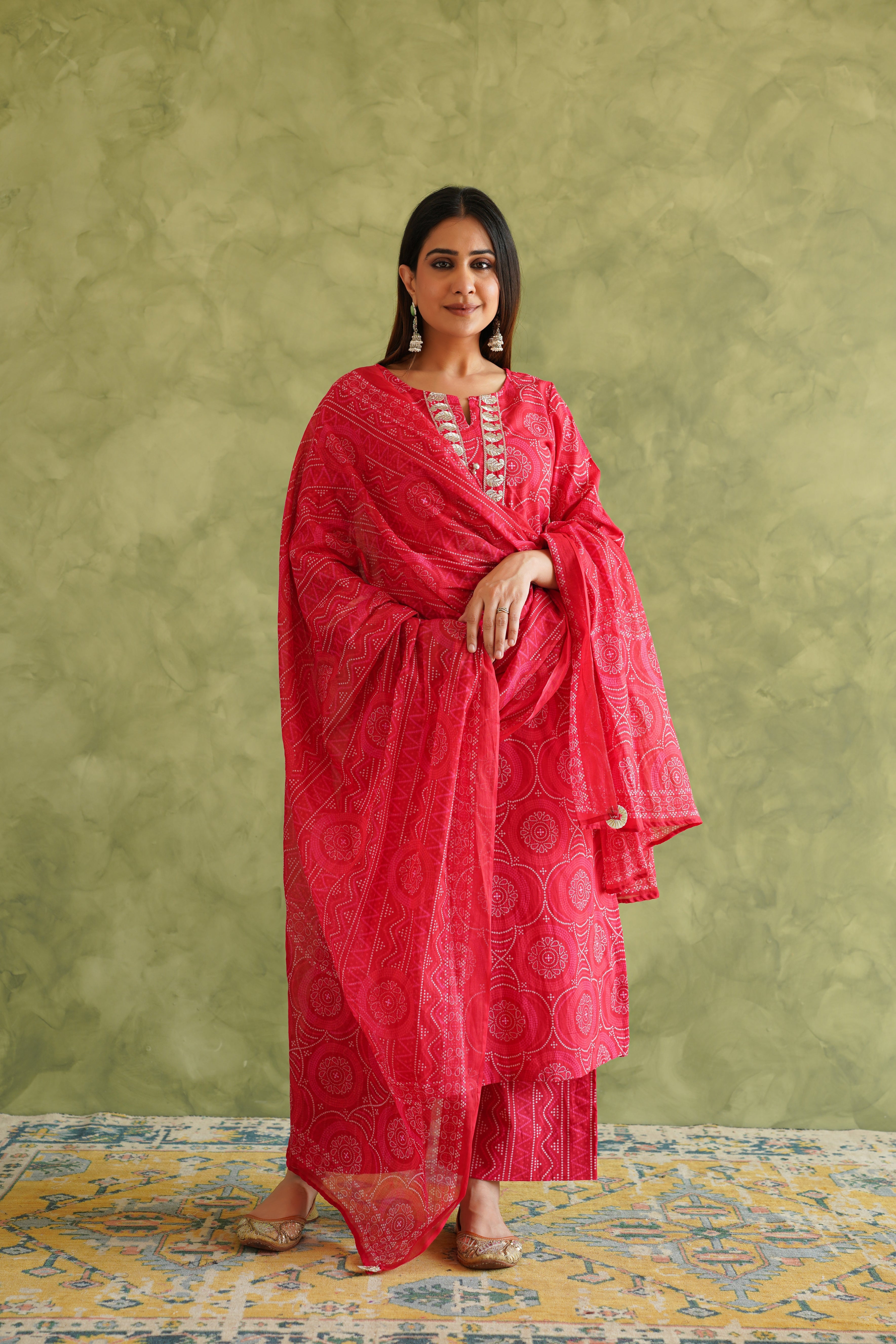 Rani Bhandej Printed Suit Set