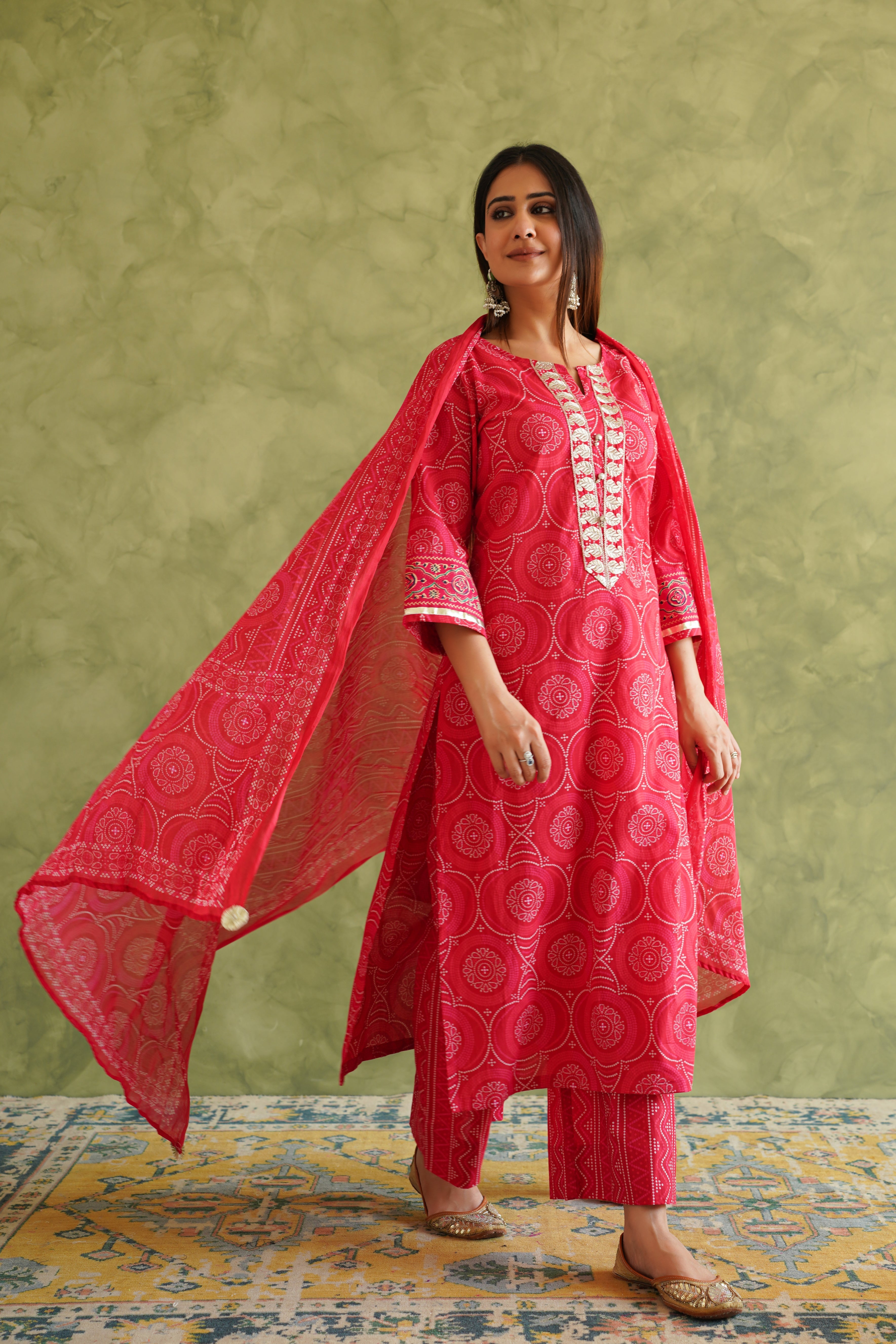 Rani Bhandej Printed Suit Set