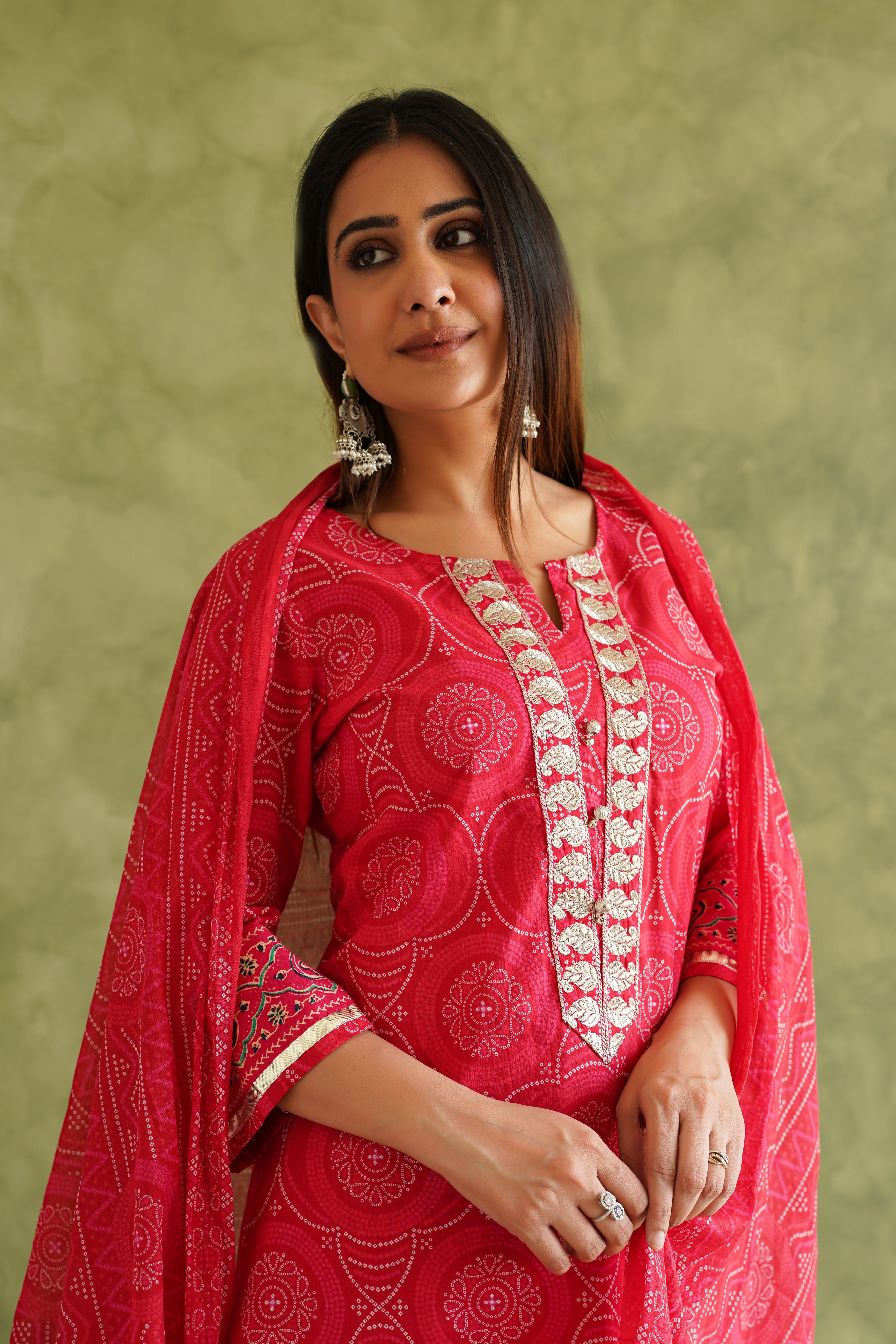 Rani Bhandej Printed Suit Set