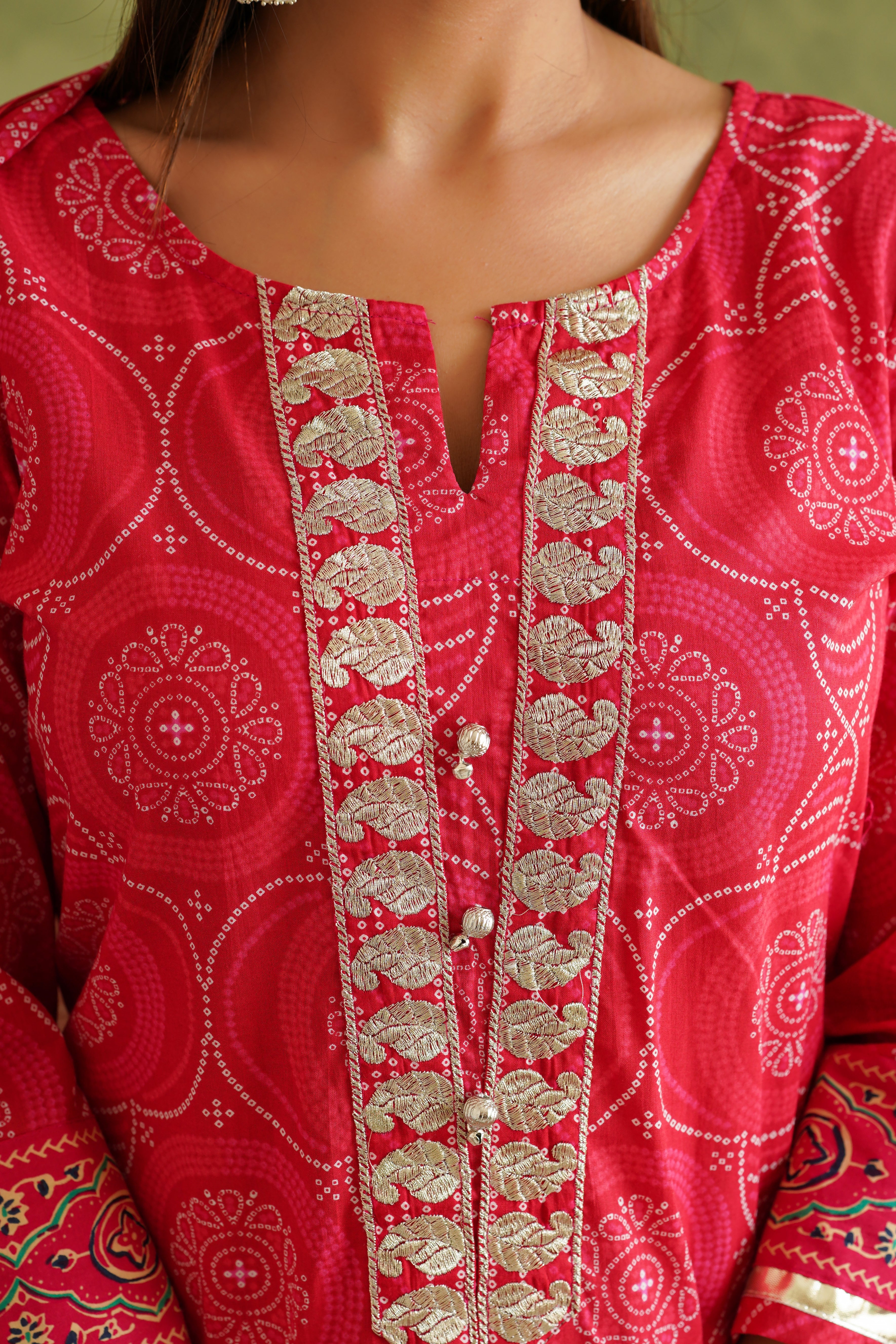 Rani Bhandej Printed Suit Set